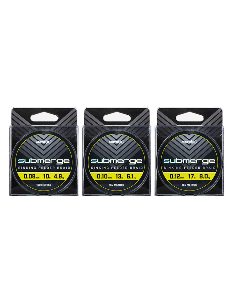 Fox Submerge Fil Pêche Tressé Orange Coulant - 600m 0.25mm 20,4kg