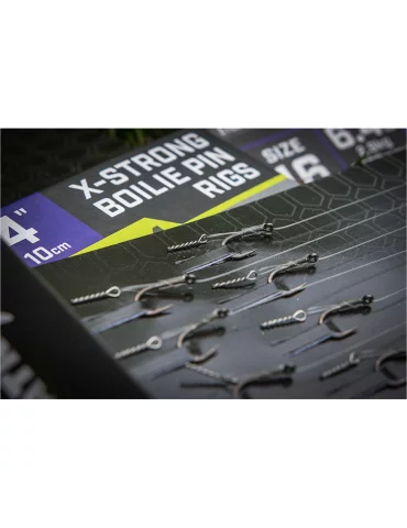 Bas de ligne MXC-4 X-strong boilie pin rigs Matrix pêche - Natusport 2