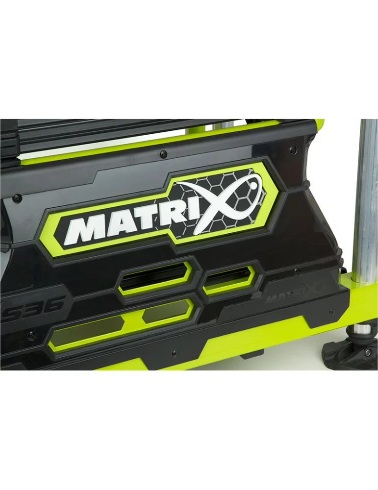 Superbox S36 lime edition Matrix pêche coup - Natusport