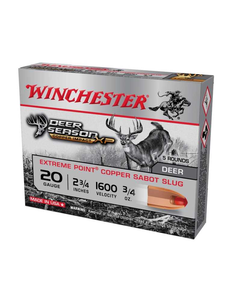 Balle Winchester Deer Season copper 20/70*