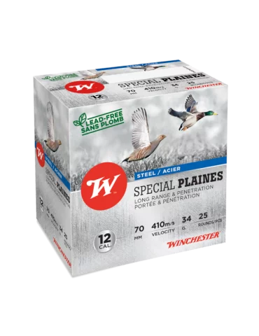 Winchester acier special plaines 34g 12/70 *
