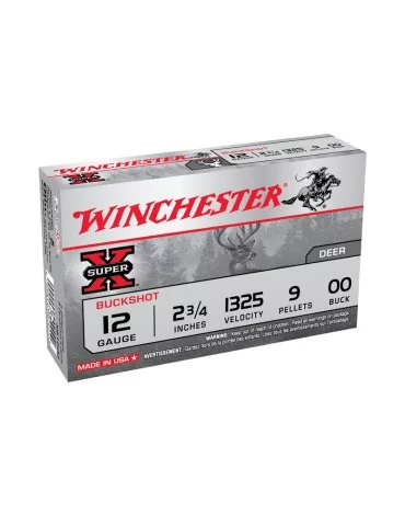 Winchester buckshot super x chevrotine chasse - Natusport