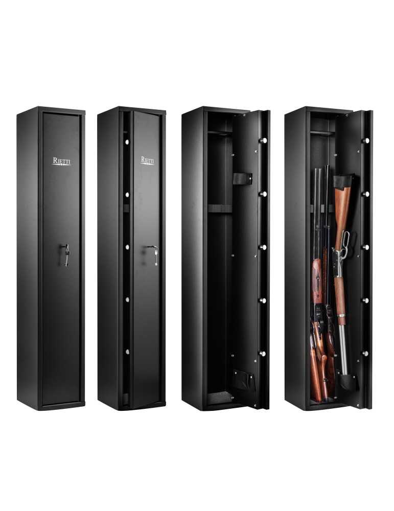 Coffre-fort 4 armes Rietti à serrure à clef 140 cm - Natusport