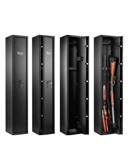 Coffre-fort 4 armes Rietti à serrure à clef 140 cm - Natusport