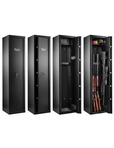 Coffre-fort 7 armes Rietti 150 cm à serrure à clef - Natusport