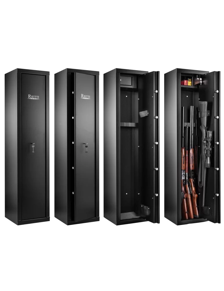 Coffre-fort 7 armes Rietti 150 cm à serrure à clef - Natusport
