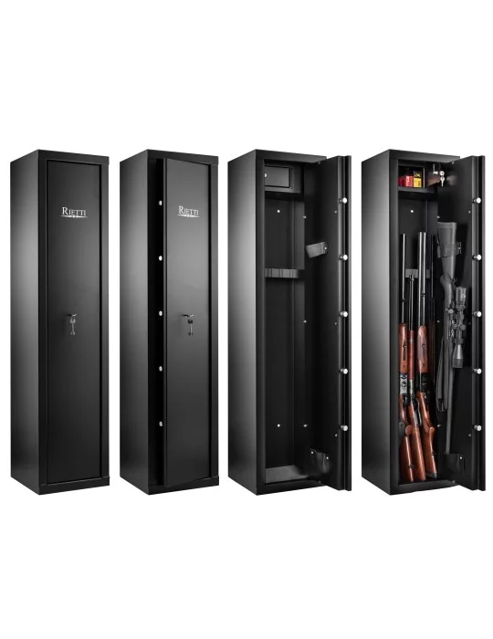 Coffre-fort 7 armes Rietti 150 cm à serrure à clef - Natusport