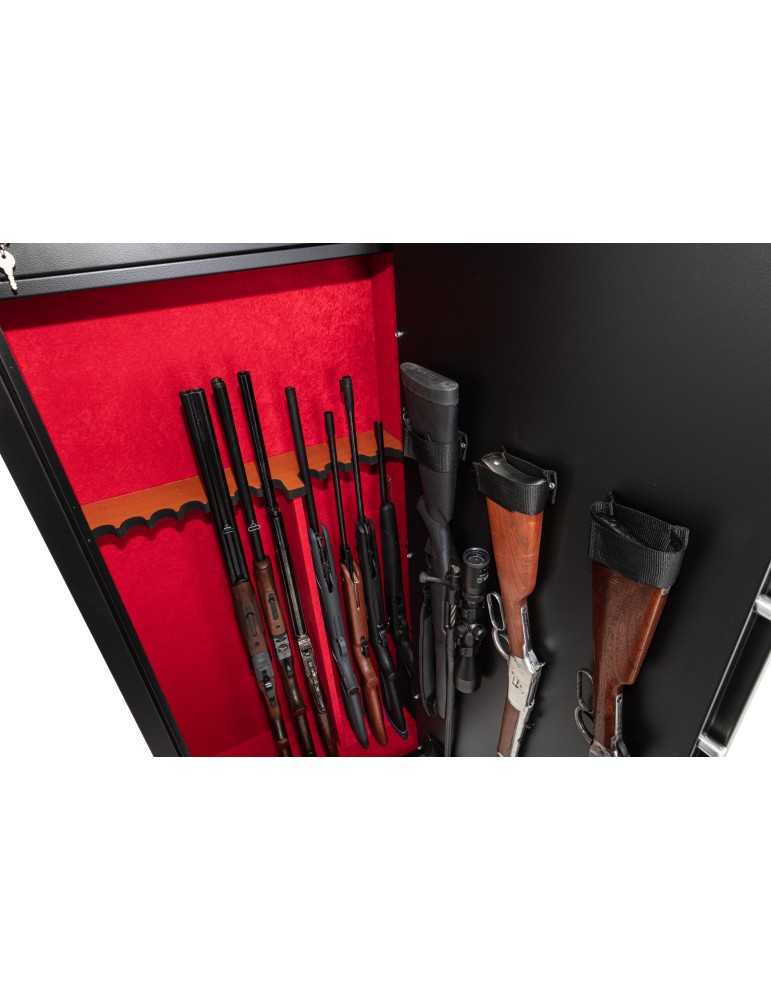 Coffre-fort 14 armes Rietti 150 cm- 2mm à serrure à clef - Natusport