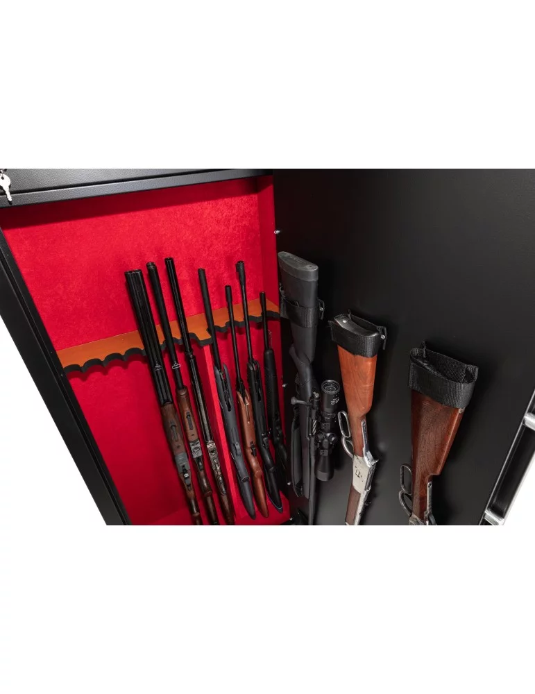 Coffre-fort 14 armes Rietti 150 cm- 2mm à serrure à clef - Natusport