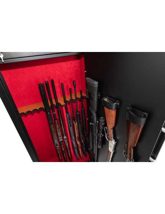Coffre-fort 14 armes Rietti 150 cm- 2mm à serrure à clef - Natusport