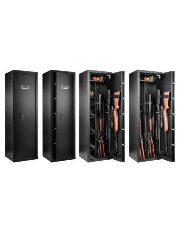 Coffre-fort 9 armes Rietti à serrure à clef - 150 cm - 2mm - Natusport