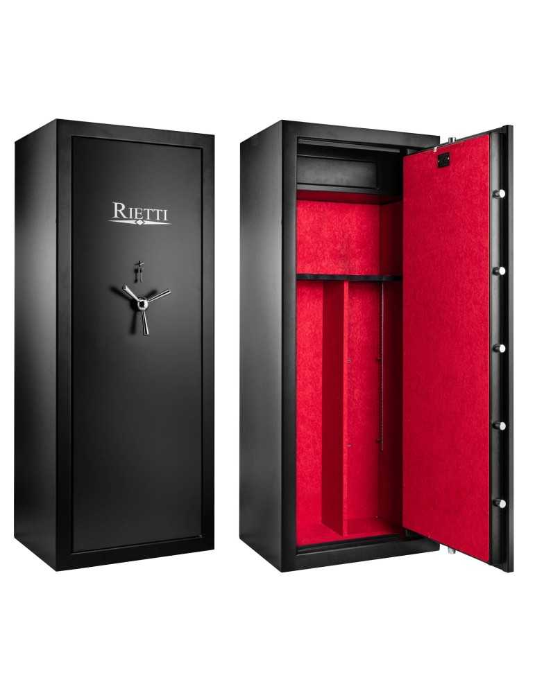 Coffre-fort 23 armes Rietti 150 cm- 3mm à serrure à clef - Natusport