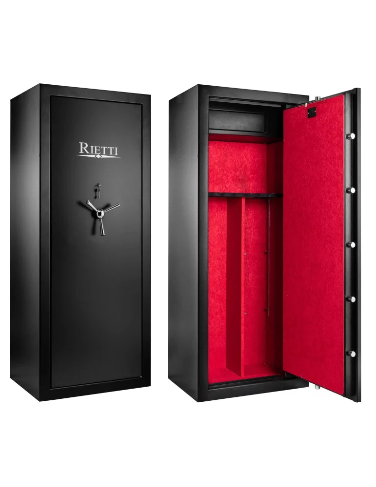Coffre-fort 23 armes Rietti 150 cm- 3mm  à serrure à clef - Natusport