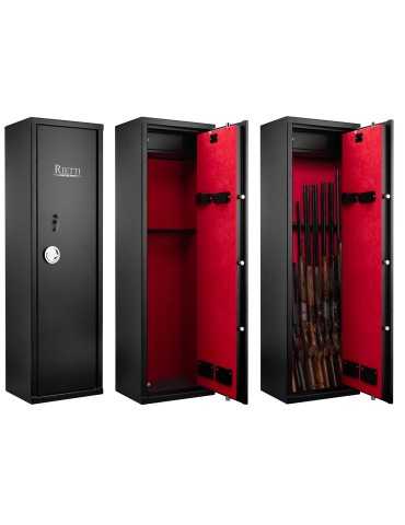Coffre-fort 10 armes Rietti 150cm -3mm serrure à clefs - Natusport
