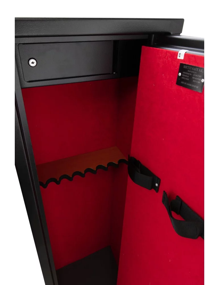 Coffre-fort 10 armes Rietti 150cm -3mm serrure à clefs - Natusport