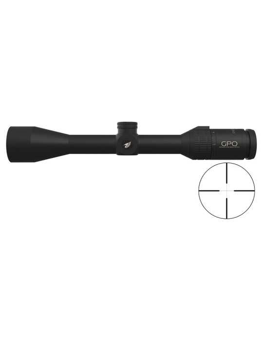 Lunette GPO PASSION 3x - 3-9x42 - Réticule Plex SFP - Natusport
