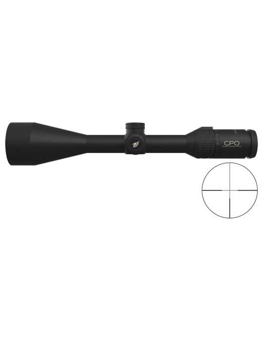 Lunette GPO Passion 3x 4-12x50 - Réticule G4 IL SFP - Natusport
