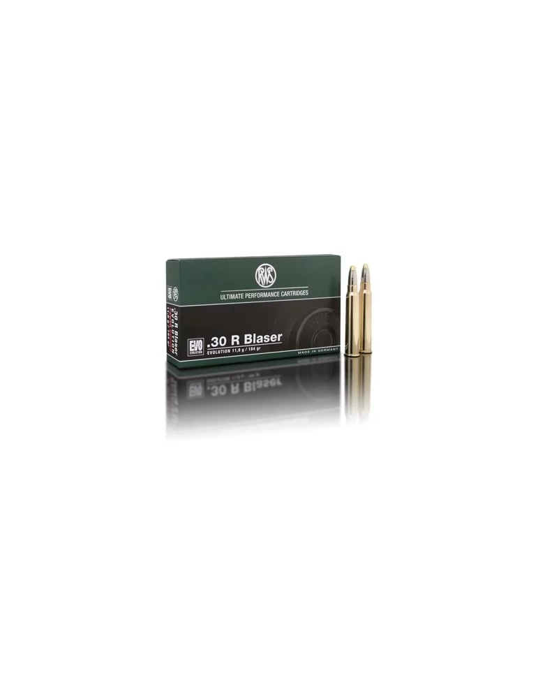 RWS .30 R Blaser EVO 184 gr