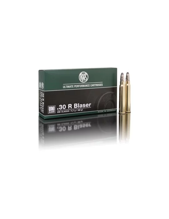 RWS .30 R Blaser UNI Classic 180 gr