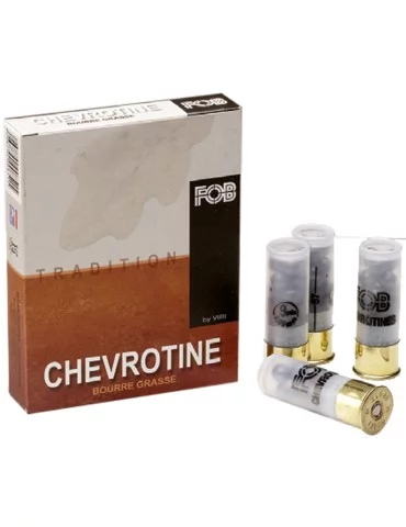 Cartouches Fob Tradition chevrotine - Cal. 12/70* - Natusport