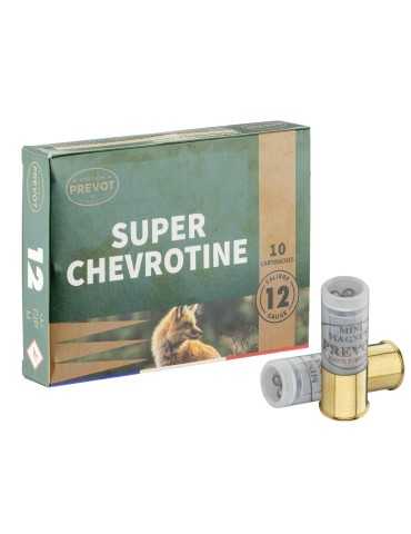 Cartouches Prevot chevrotines 21 grains - Cal. 12/70