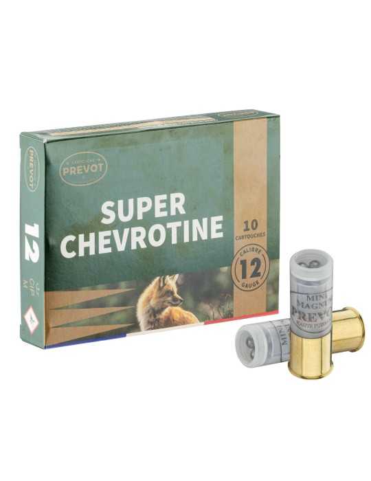 Cartouches Prevot chevrotines 21 grains - Cal. 12/70