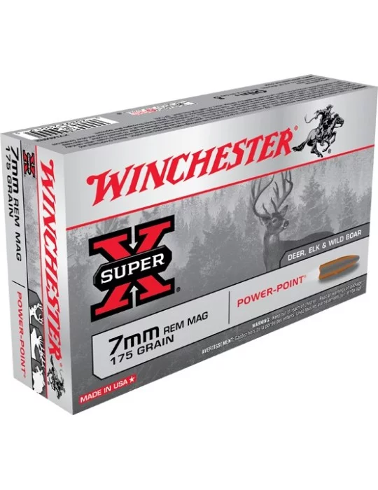 Winchester 7 mm Rem. Mag. Power-Point 175 gr
