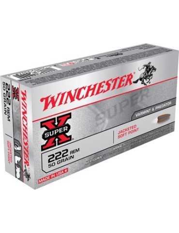 Winchester .222 Rem. Power-Point 50 gr