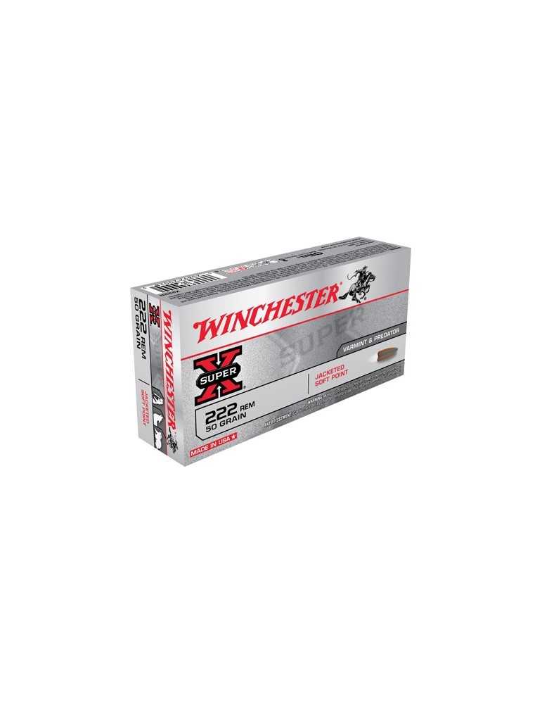 Winchester .222 Rem. Power-Point 50 gr