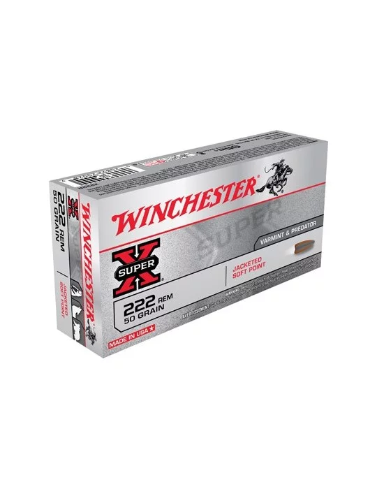 Winchester .222 Rem. Power-Point 50 gr