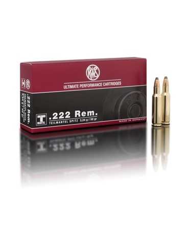 RWS .222 Rem. TMS 50 gr 2