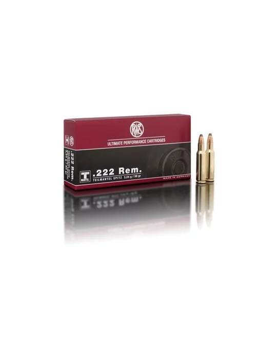 RWS .222 Rem. TMS 50 gr