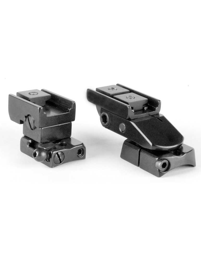 Pivot complet EAW rail SR pied BH12 Coudé 22mm Impact L.A - Natusport