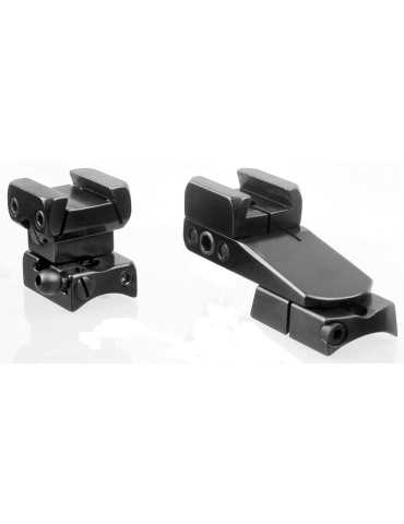 Pivot complet EAW rail 70 pied BH12 Coudé 20mm Impact L.A - Natusport