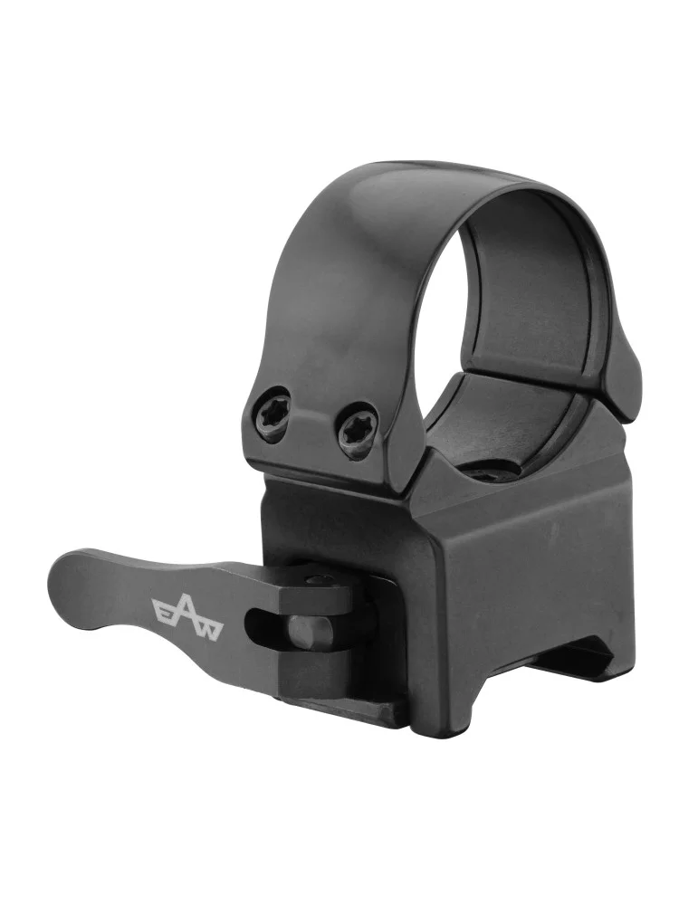 Montage basculant EAW en deux pièces avec anneau 30 mm et base hauteur 18 mm - Natusport