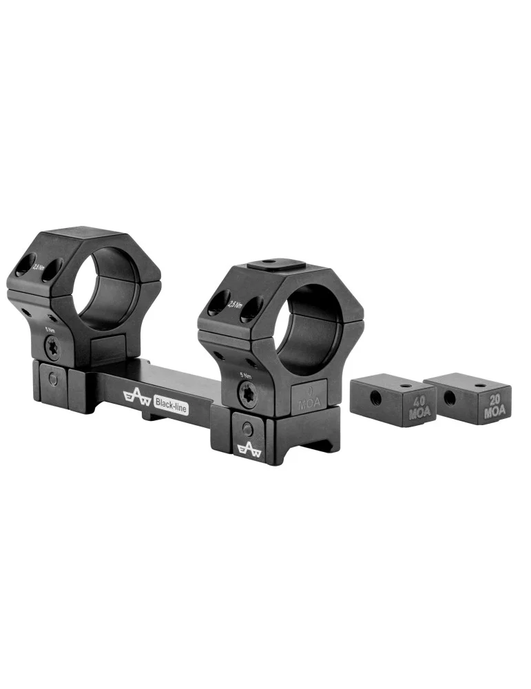 Montage monobloc EAW réglable à 0, 20 ou 40 MOA - Natusport