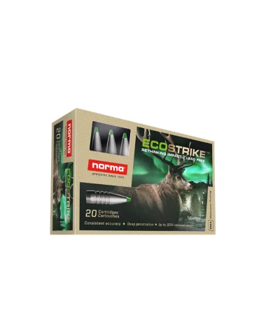 Norma Ecostrike 7 mm Rem. Mag.140 gr sans plomb
