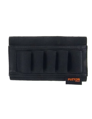 Etui de crosse 5 cartouches nylon noir Fuzyon - Natusport
