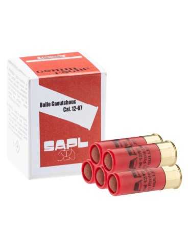 Munition caoutchouc Cal.12/67 pour pistolet GC27 et GC54