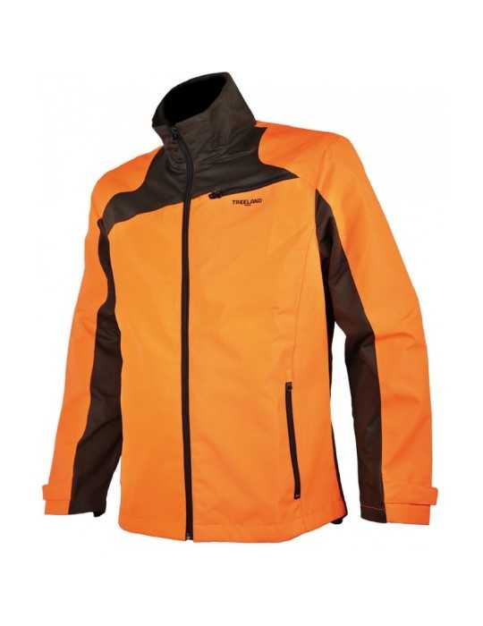 Veste renforcée Maquisard Oxford enfant orange Treeland - Natusport