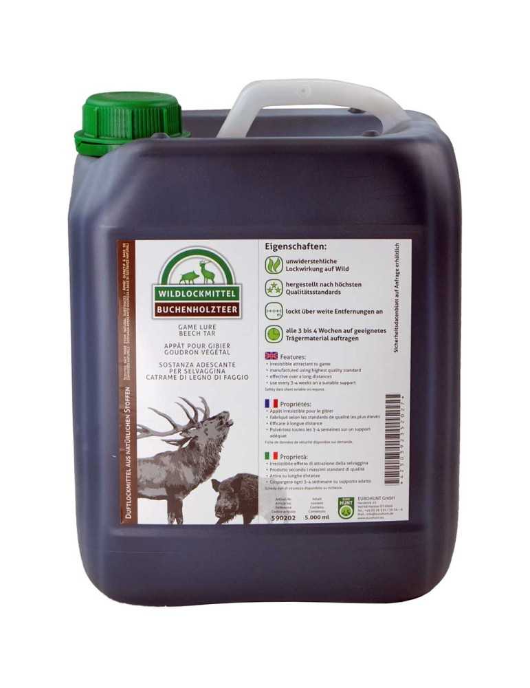 Goudron de hêtre Eurohunt pour l'agrainage des sangliers - Natusport