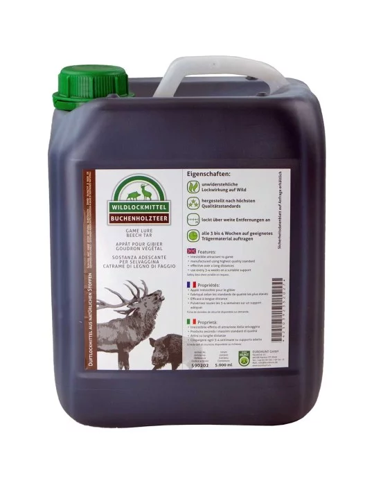 Goudron de hêtre Eurohunt pour l'agrainage des sangliers - Natusport