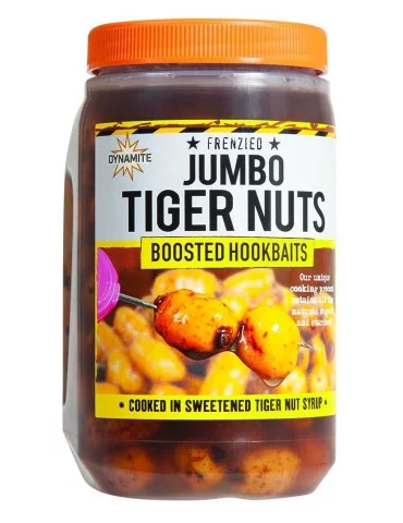 Hookbaits boostés naked tiger nuts Dynamite Baits 2