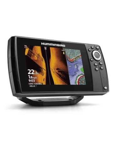 Sondeur/GPS Helix 7G4 Chirp Mega SI sonde TA Hummerbird - Natusport 2