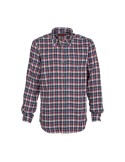 Chemise Castor carreaux rouge Idaho - Natusport