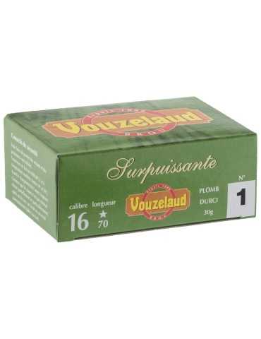 Cartouches Vouzelaud surpuissante Cal.16/70* - Natusport