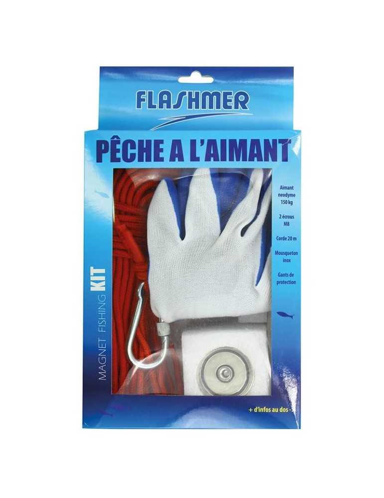 Kit de pêche à l'aimant Flashmer- Natusport
