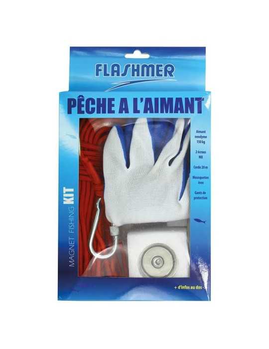 Kit de pêche à l'aimant Flashmer- Natusport