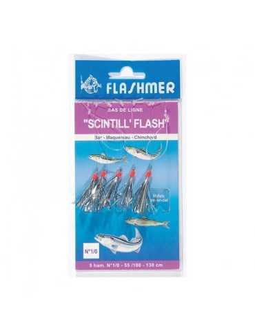 Bas de ligne Scintill Flash argent Flashmer - Natusport