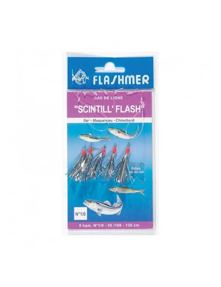 Bas de ligne Scintill Flash argent Flashmer - Natusport